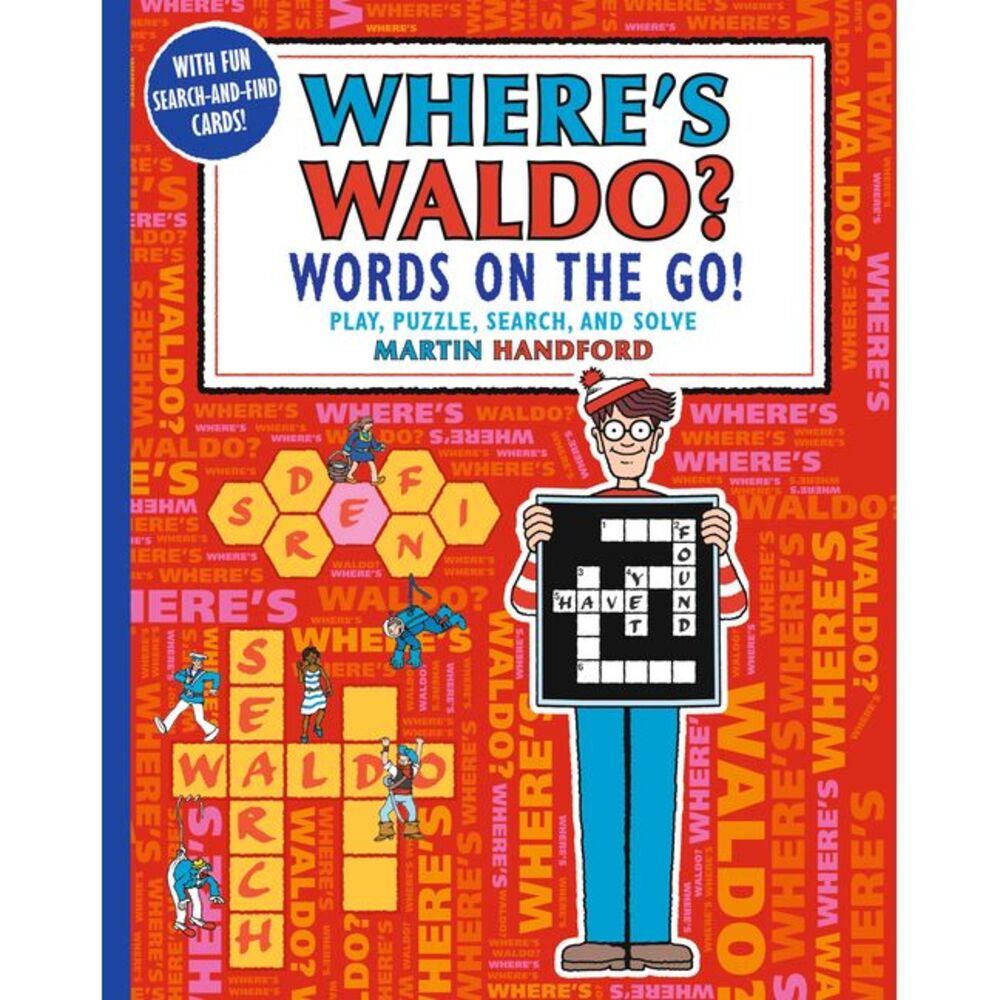 Where's Waldo? Words on the Go!: Play, Puzzle, Search and Solve (a Hidden Object